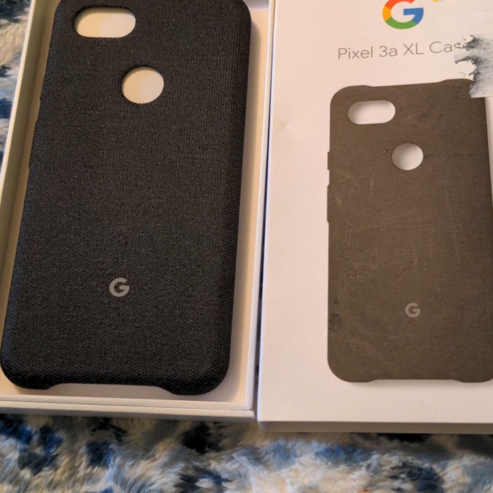 Pixel 3a XL fabric case black